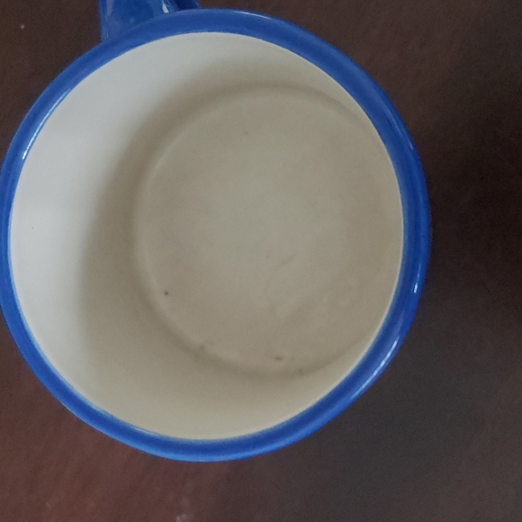 Anthropologie hand painted L initial mug - Picture 2 of 3